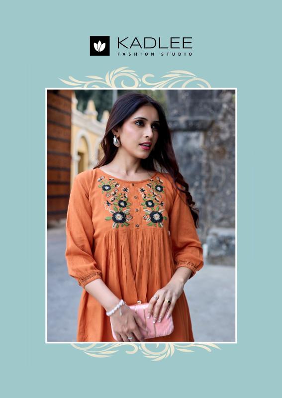 Kadlee crystal vol 2 short top kurtis wholesaler in surat